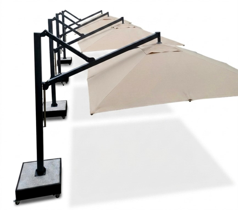  Ô DÙ CHE NẮNG LỆCH TÂM VUÔNG 3M CHỊU LỰC CAO CẤP - LTVCC